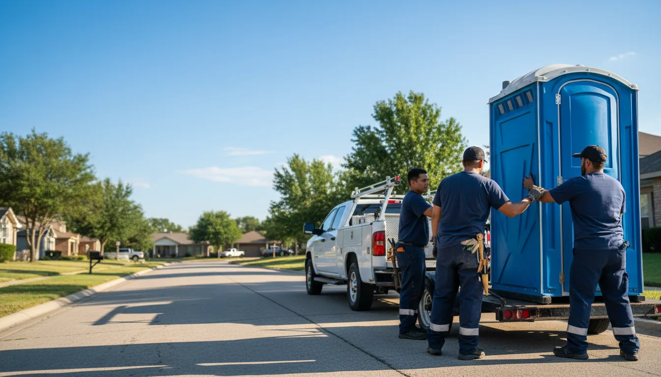Portable Toilet Rental in Woodson, AR near me